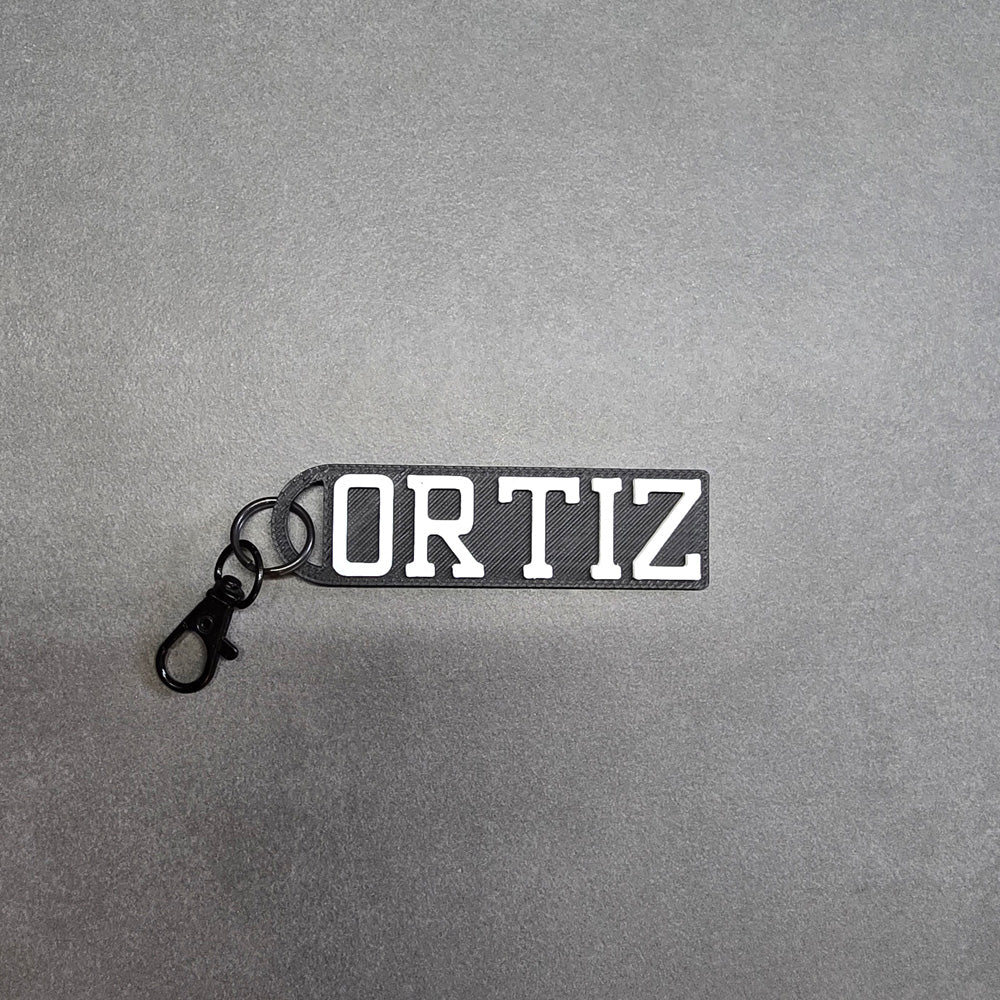 Custom Name Keychain