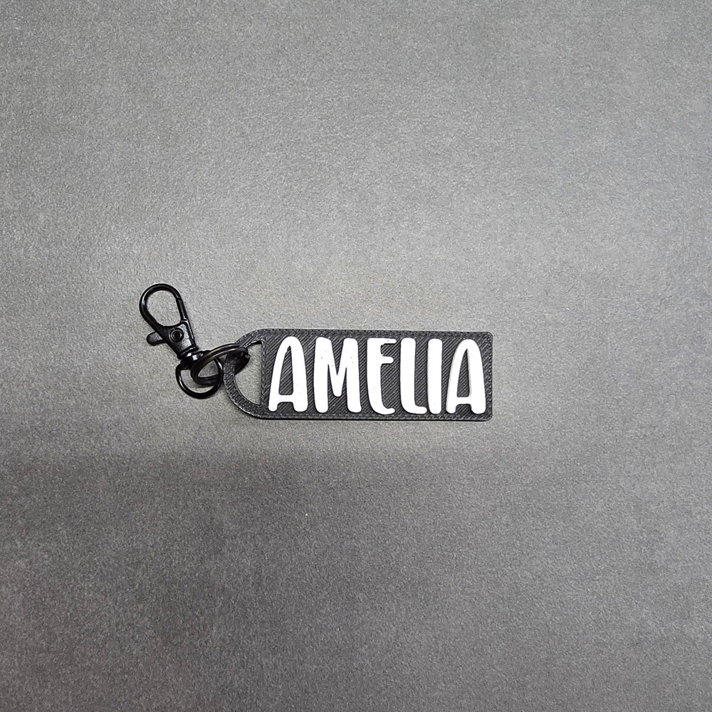 Custom Name Keychain