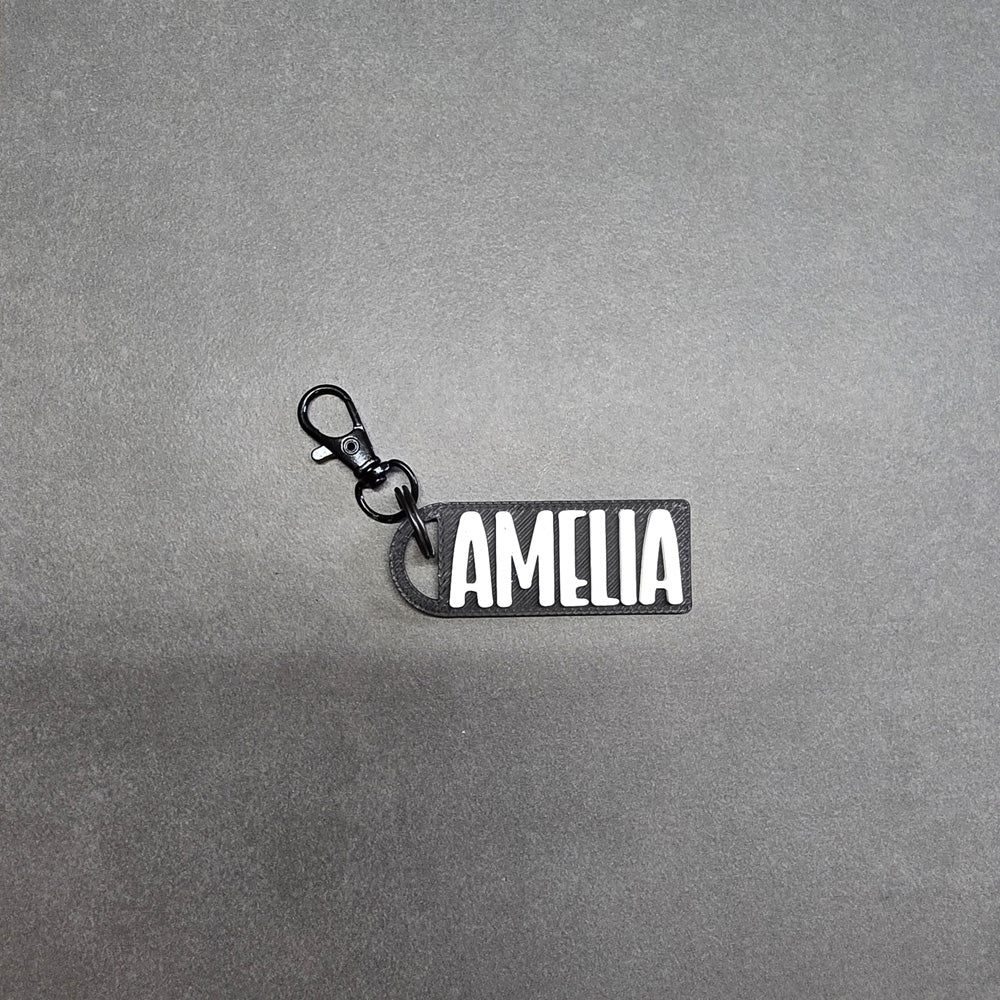 Custom Name Keychain