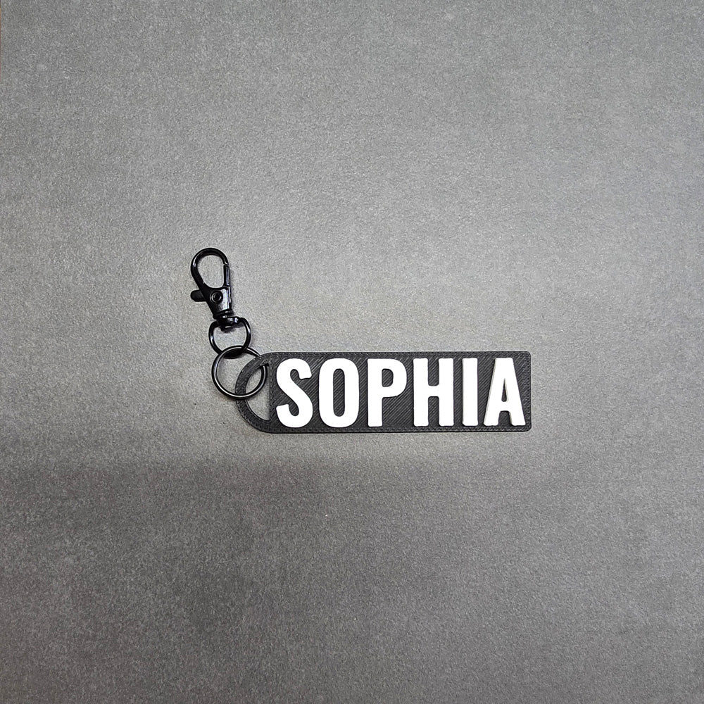 Custom Name Keychain