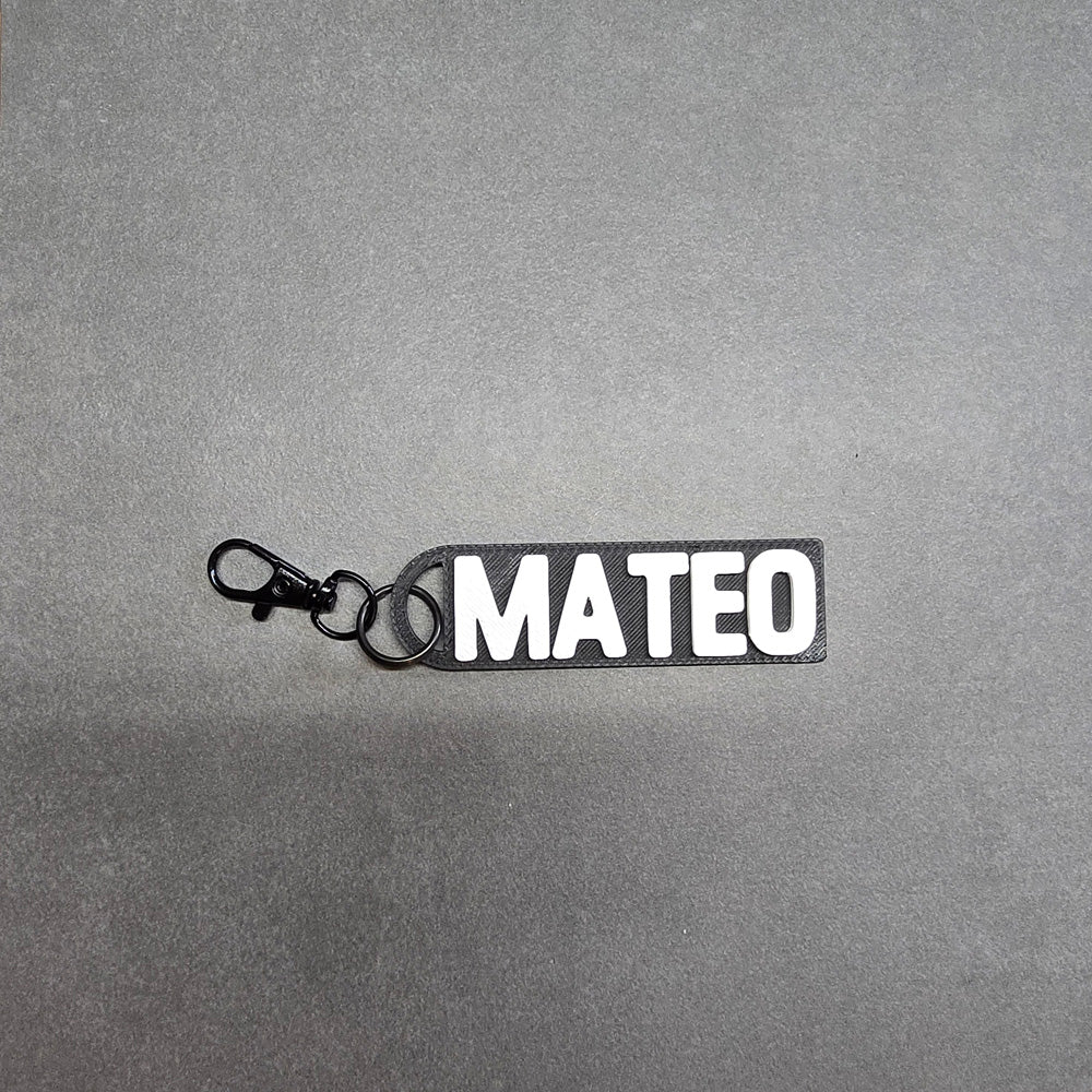 Custom Name Keychain
