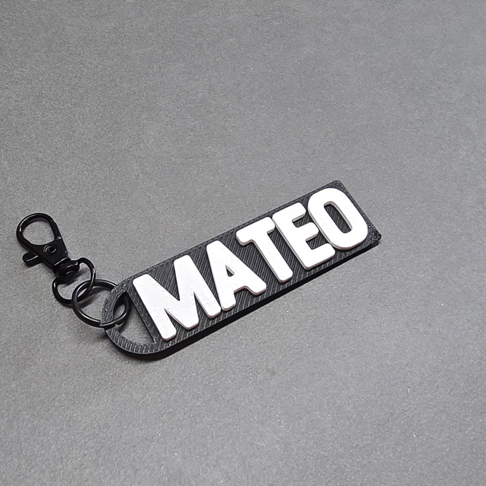 Custom Name Keychain