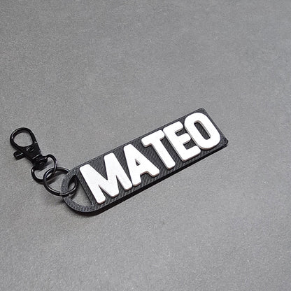 Custom Name Keychain