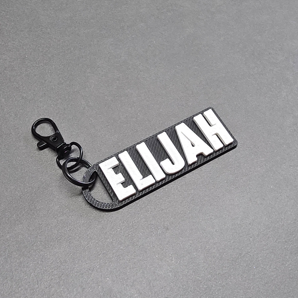 Custom Name Keychain