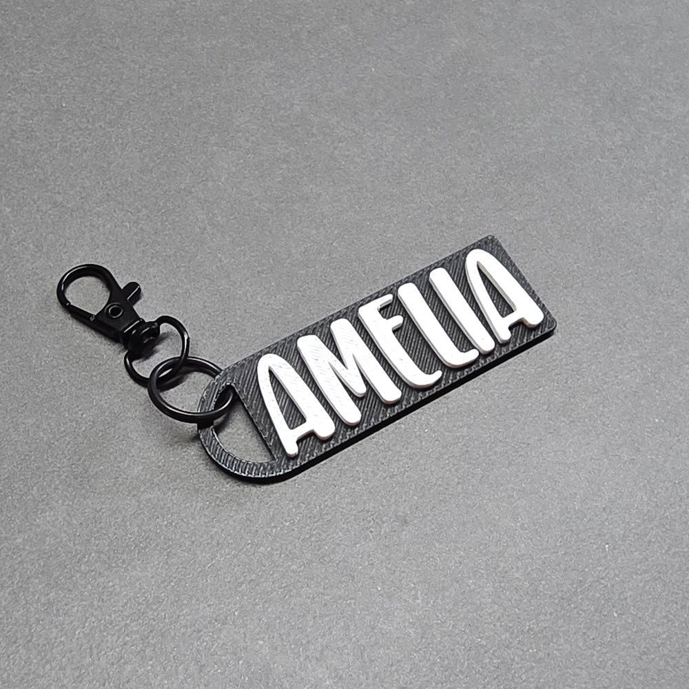 Custom Name Keychain