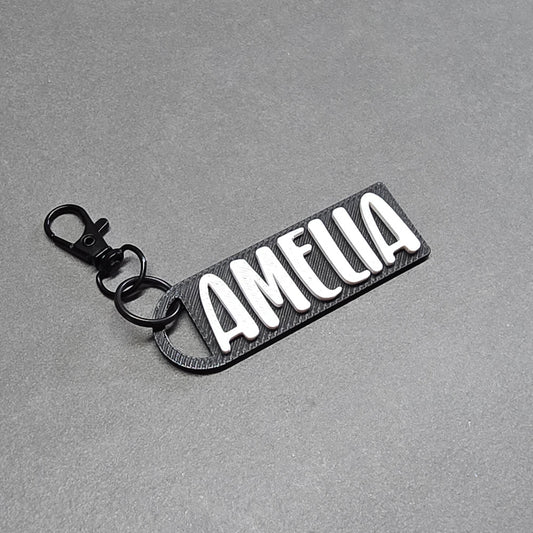 Custom Name Keychain