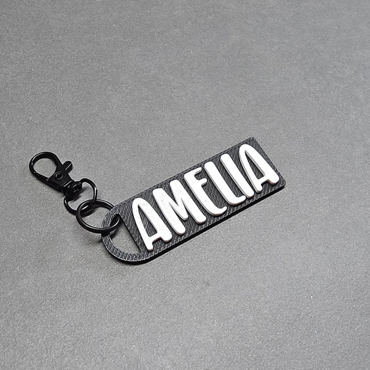 Custom Name Keychain