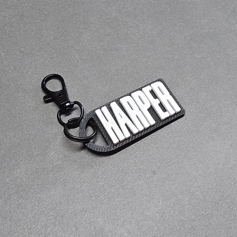 Custom Name Keychain