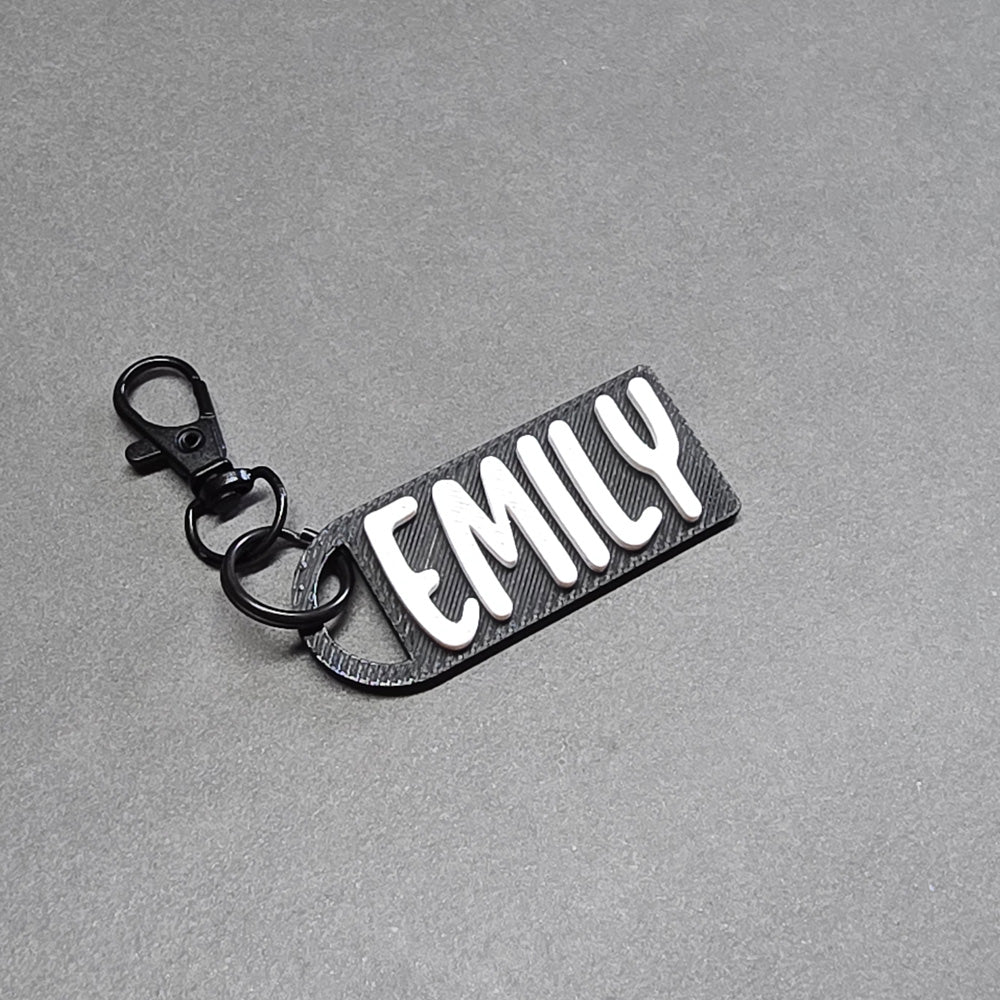 Custom Name Keychain