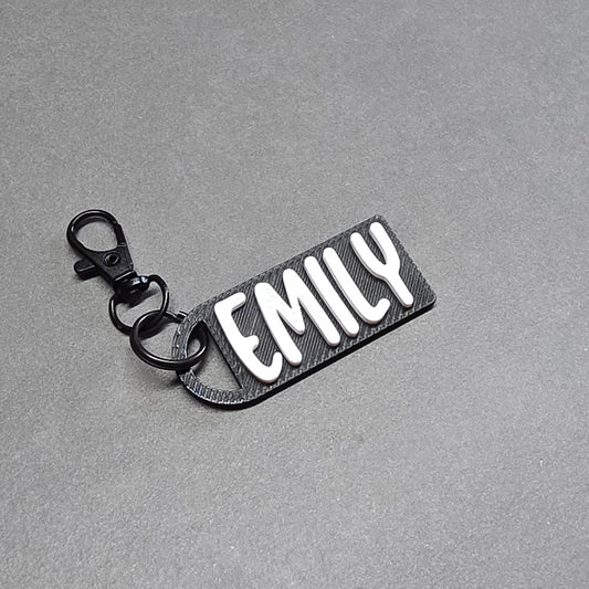 Custom Name Keychain