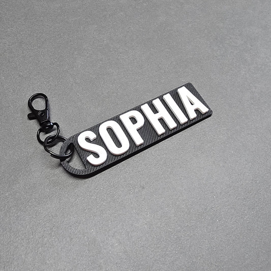 Custom Name Keychain