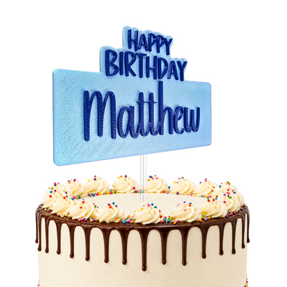 Personalized Cake Topper with name