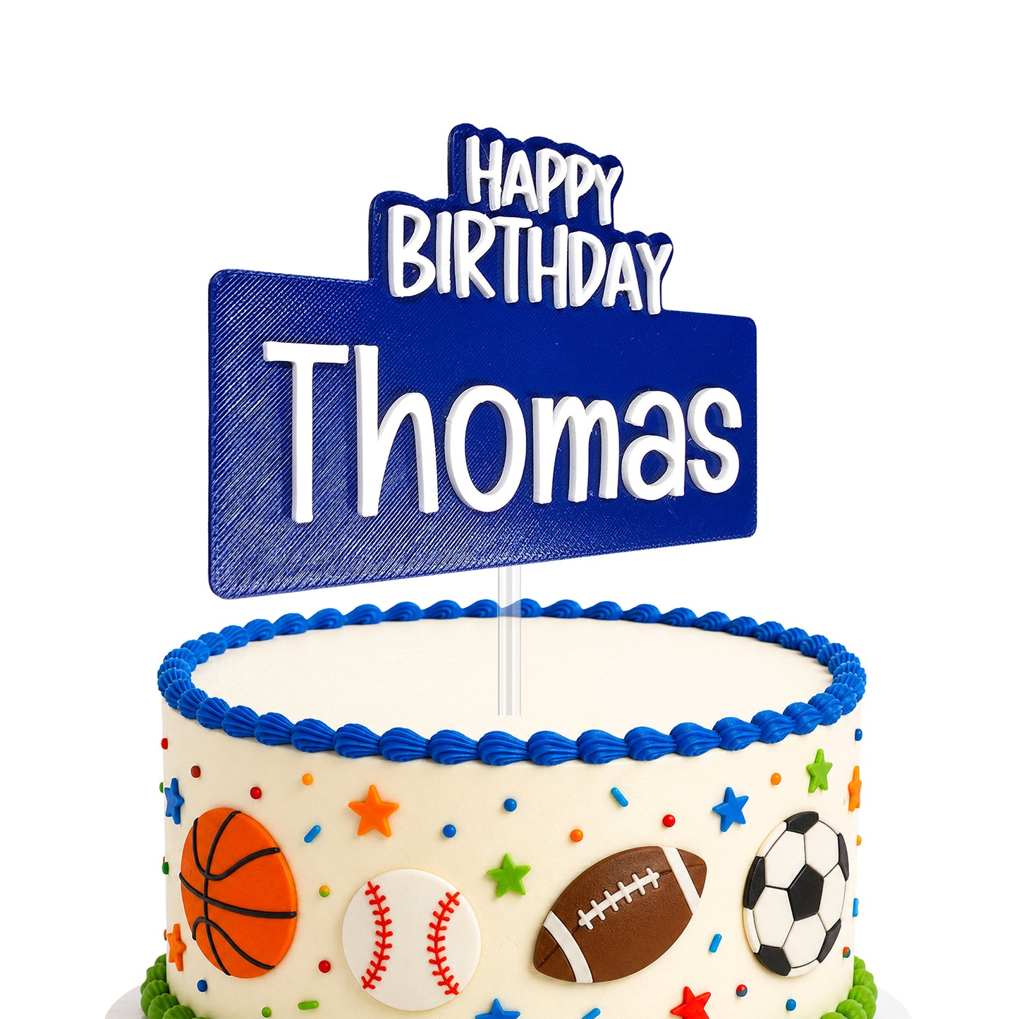 Personalized Cake Topper with name