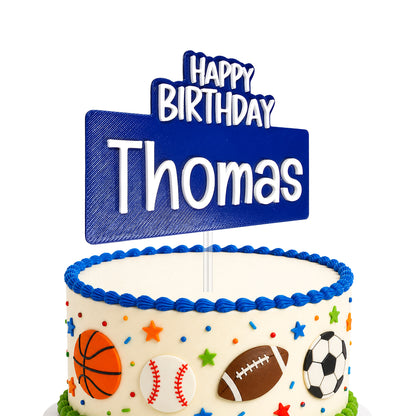 Personalized Cake Topper with name