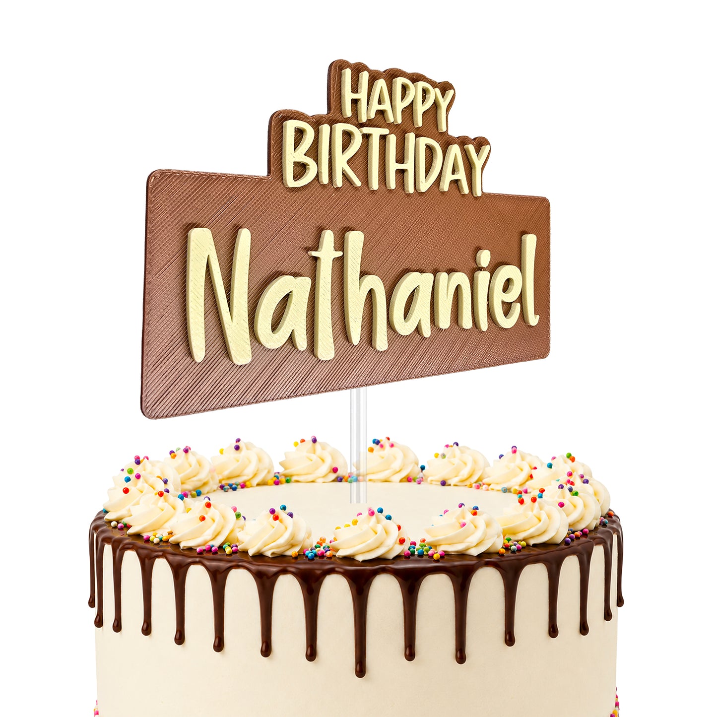 Personalized Cake Topper with name