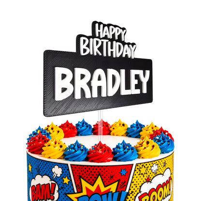 Personalized Cake Topper with name