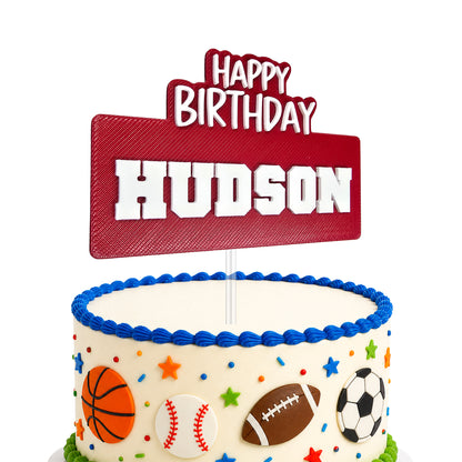 Personalized Cake Topper with name