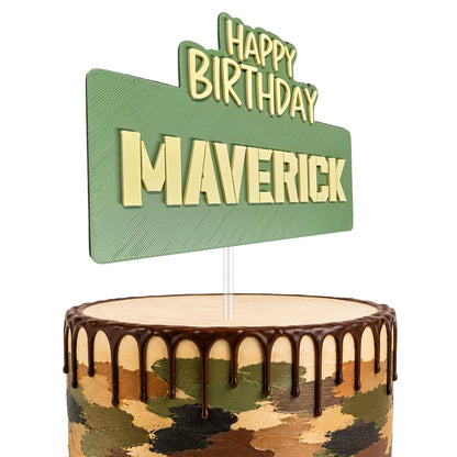 Personalized Cake Topper with name