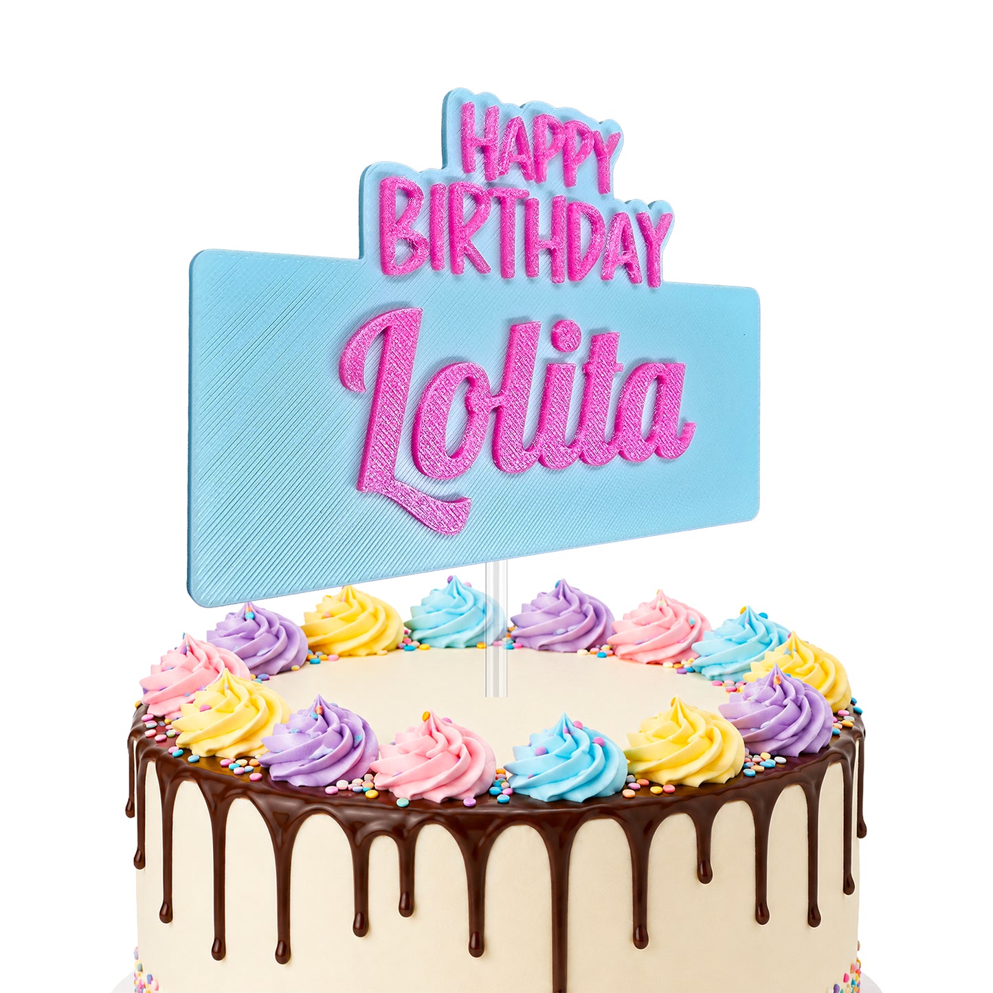 Personalized Cake Topper with name
