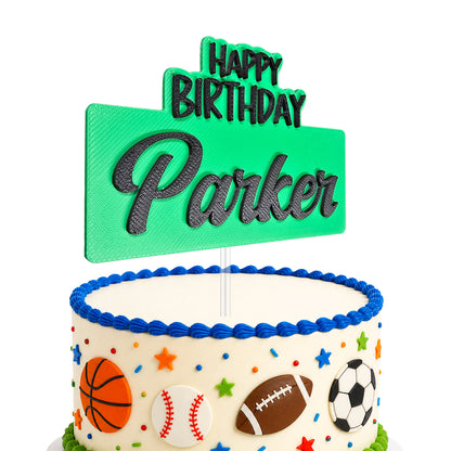 Personalized Cake Topper with name