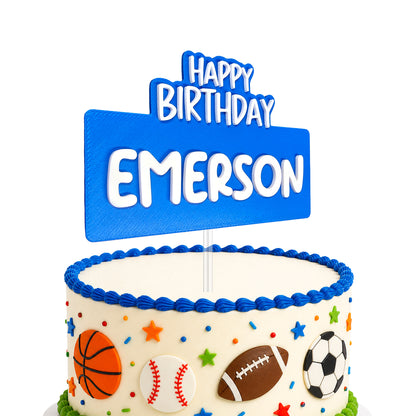 Personalized Cake Topper with name
