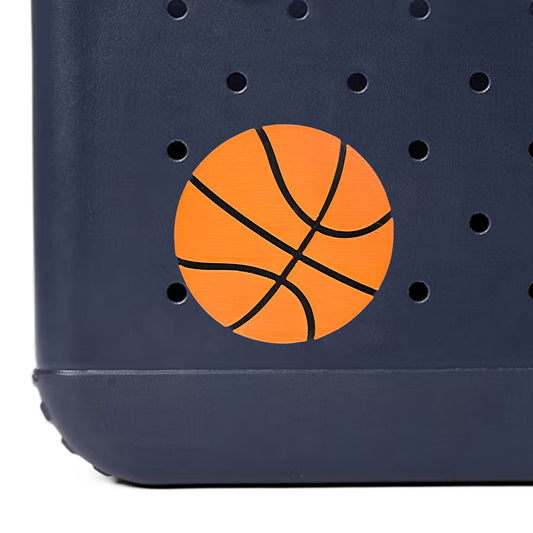 Basketball Bag Charm for Bogg Bag and Simple Modern