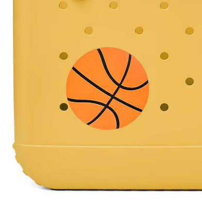 Basketball Bag Charm for Bogg Bag and Simple Modern