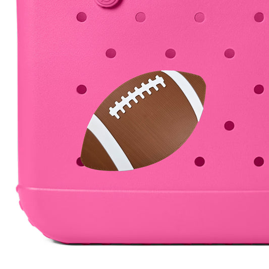 Football Bag Charm for Bogg Bag and Simple Modern