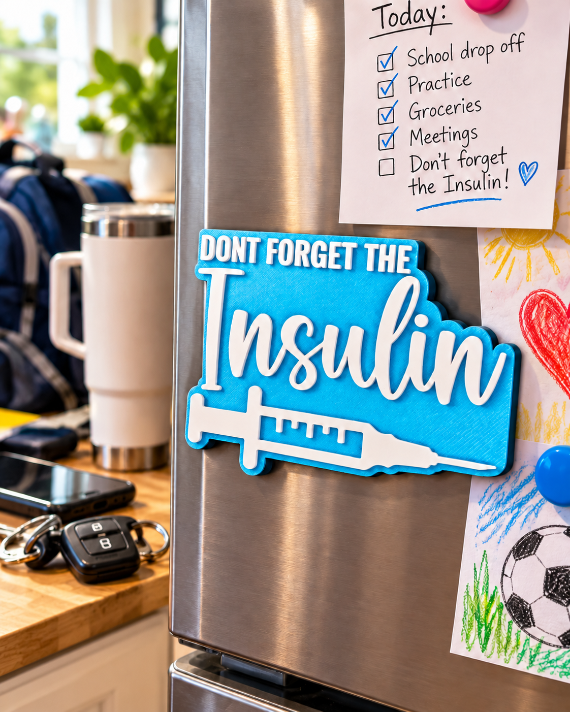 Don't Forget the Insulin! Magnet