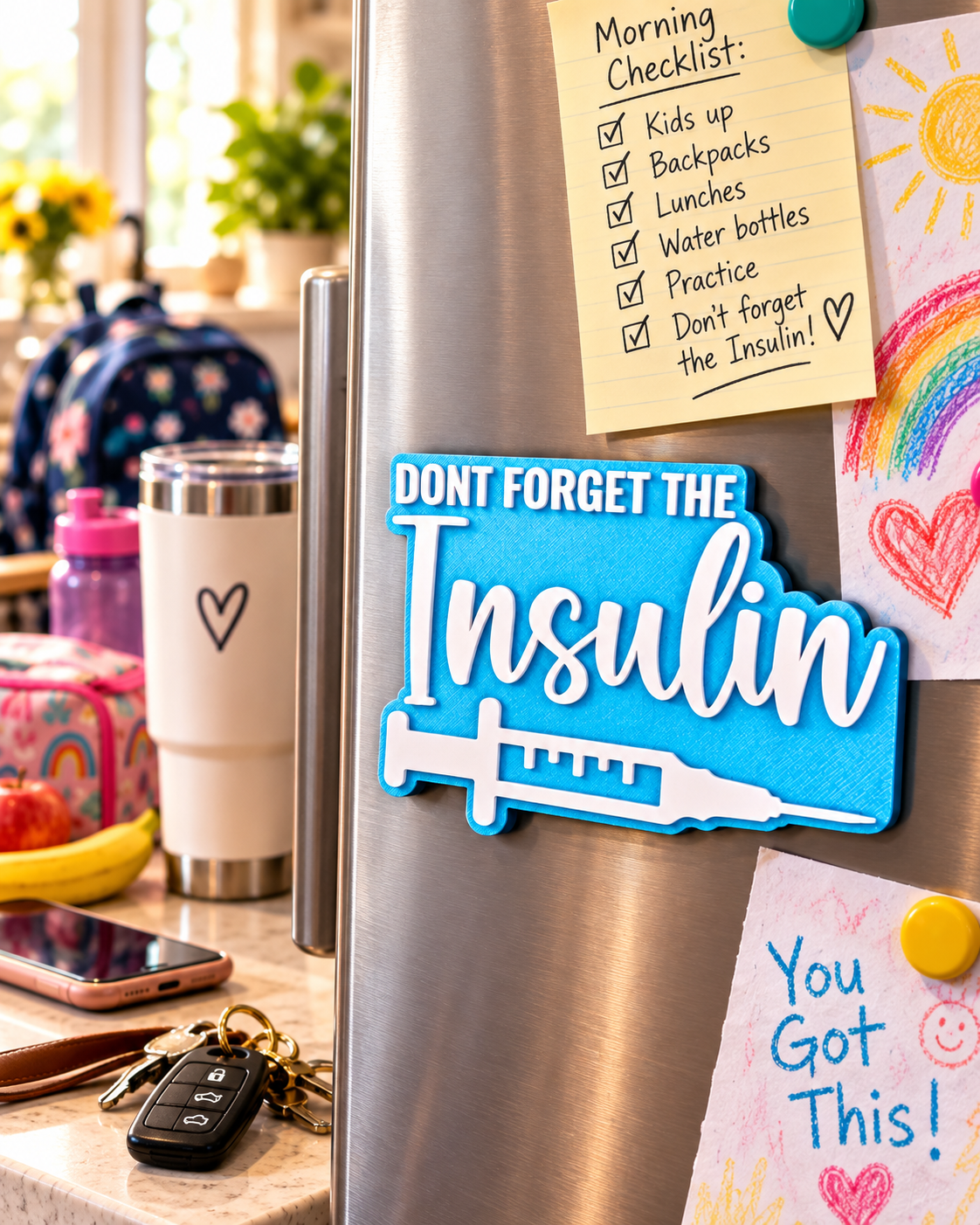 Don't Forget the Insulin! Magnet