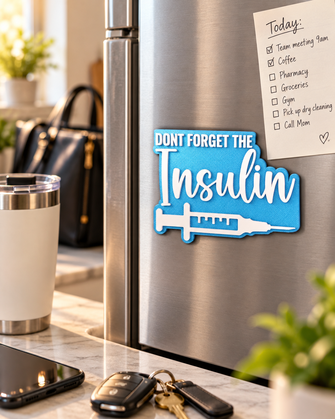 Don't Forget the Insulin! Magnet