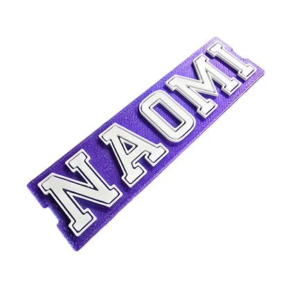 Personalized Name Magnet for Fridges, Lockers, Whiteboards and More Style 11