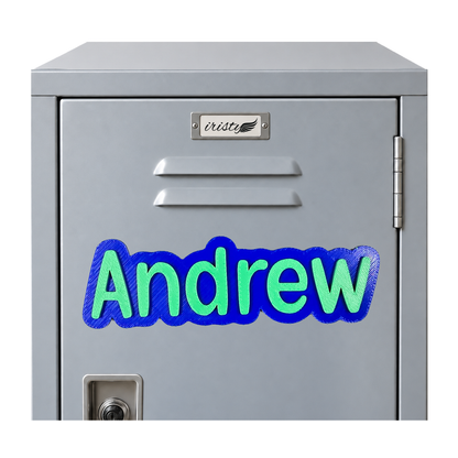 Personalized Name Magnet for Fridges, Lockers, Whiteboards and More Style 13