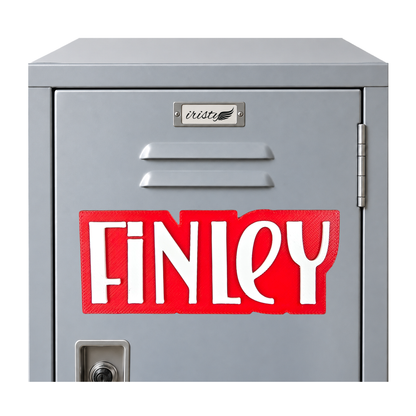 Personalized Name Magnet for Fridges, Lockers, Whiteboards and More Style 14