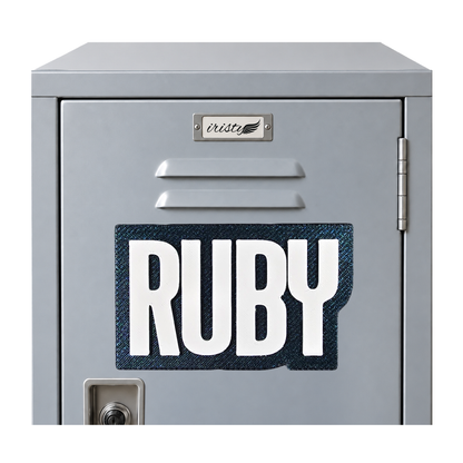 Personalized Name Magnet for Fridges, Lockers, Whiteboards and More Style 15