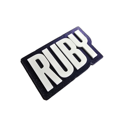Personalized Name Magnet for Fridges, Lockers, Whiteboards and More Style 15