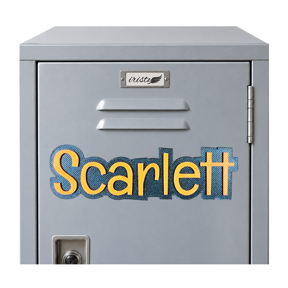 Personalized Name Magnet for Fridges, Lockers, Whiteboards and More Style 17