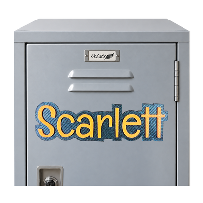 Personalized Name Magnet for Fridges, Lockers, Whiteboards and More Style 17