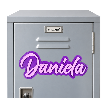 Personalized Name Magnet for Fridges, Lockers, Whiteboards and More Style 18