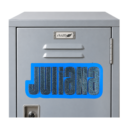 Personalized Name Magnet for Fridges, Lockers, Whiteboards and More Style 23