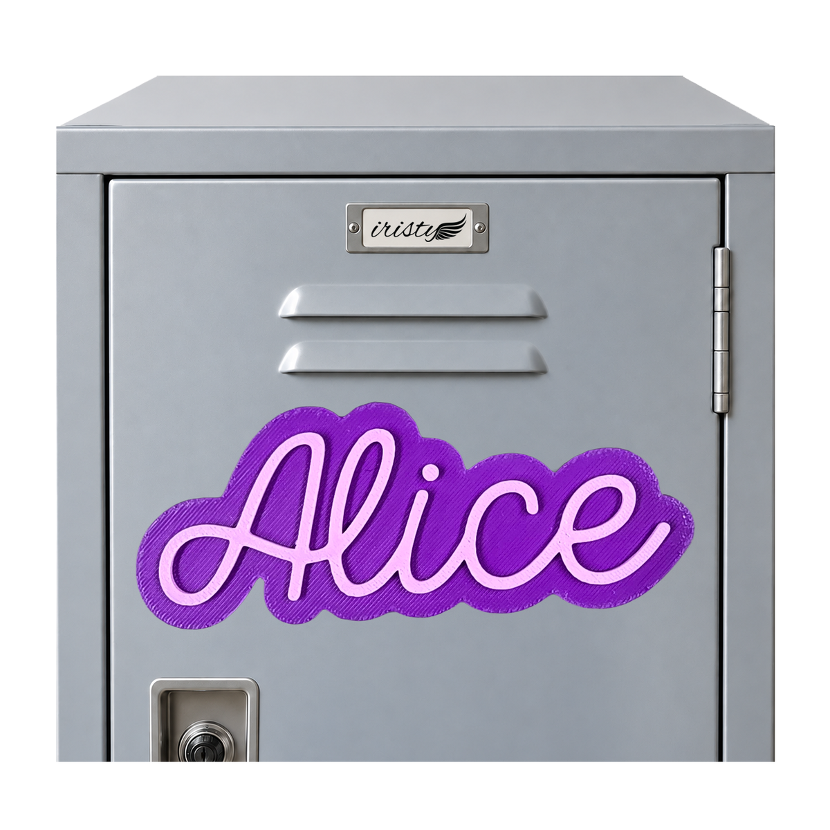 Personalized Name Magnet for Fridges, Lockers, Whiteboards and More Style 25