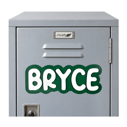 Personalized Name Magnet for Fridges, Lockers, Whiteboards and More Style 26