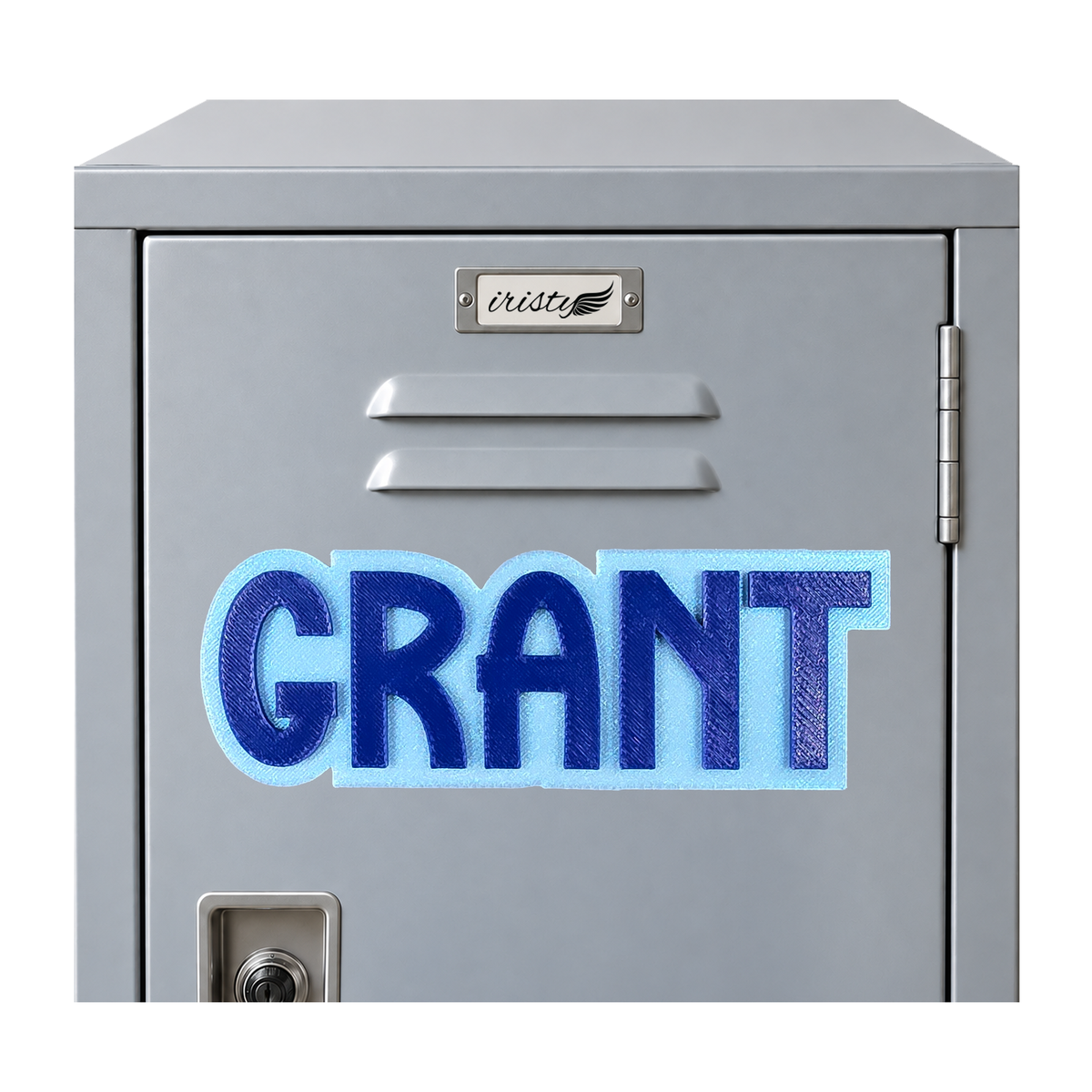 Personalized Name Magnet for Fridges, Lockers, Whiteboards and More Style 32