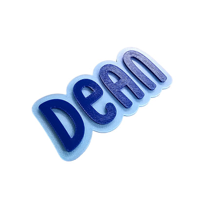 Personalized Name Magnet for Fridges, Lockers, Whiteboards and More Style 35
