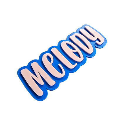 Personalized Name Magnet for Fridges, Lockers, Whiteboards and More Style 36