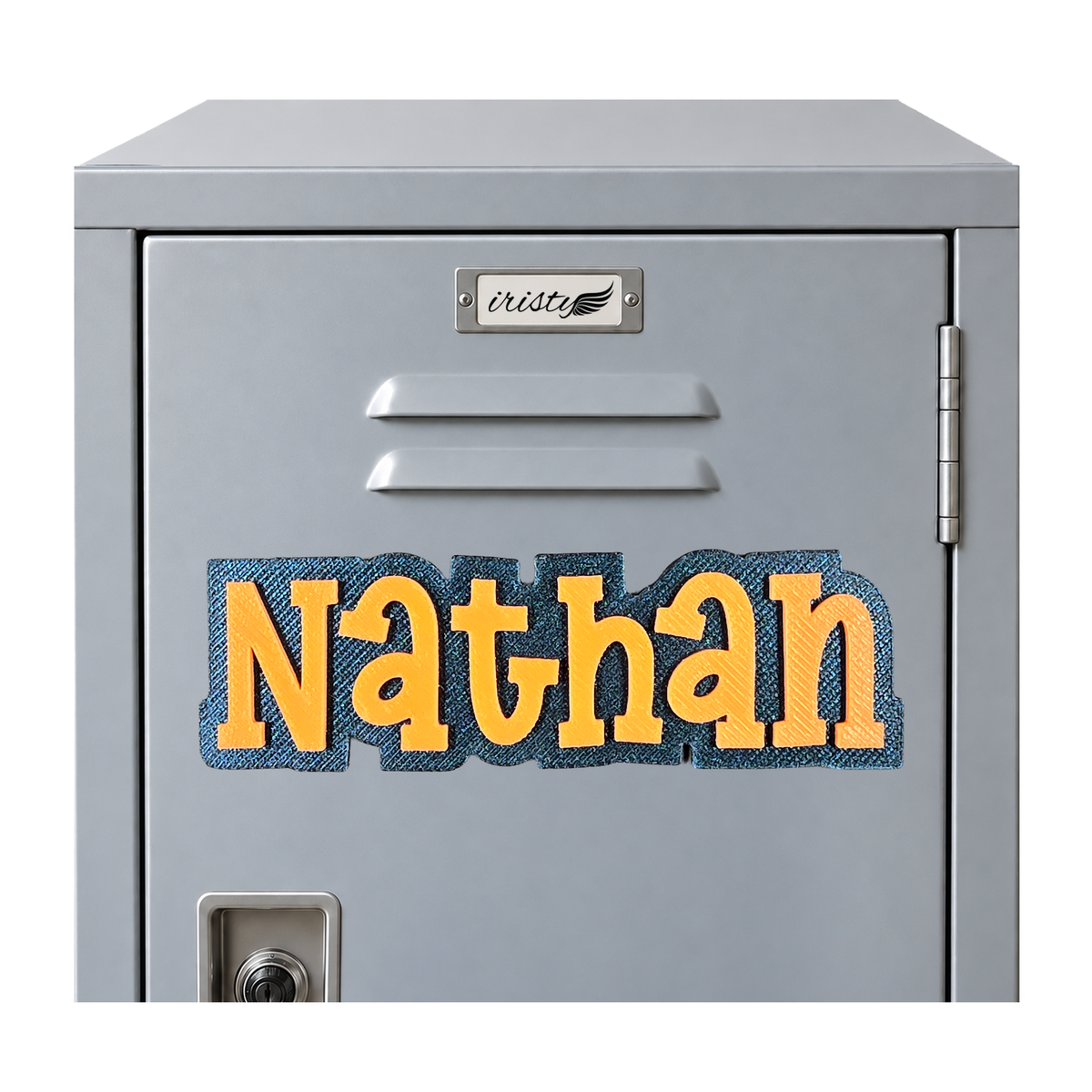 Personalized Name Magnet for Fridges, Lockers, Whiteboards and More Style 38