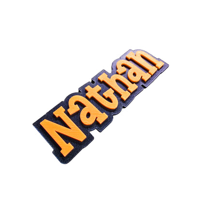 Personalized Name Magnet for Fridges, Lockers, Whiteboards and More Style 38