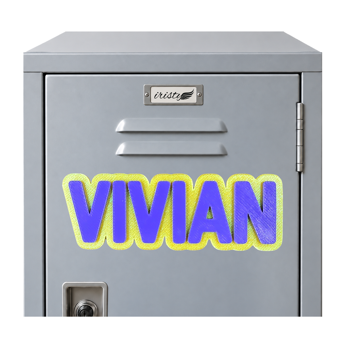Personalized Name Magnet for Fridges, Lockers, Whiteboards and More Style 39