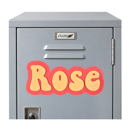 Personalized Name Magnet for Fridges, Lockers, Whiteboards and More Style 41