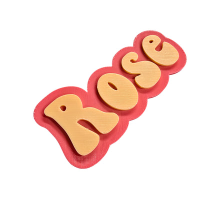 Personalized Name Magnet for Fridges, Lockers, Whiteboards and More Style 41